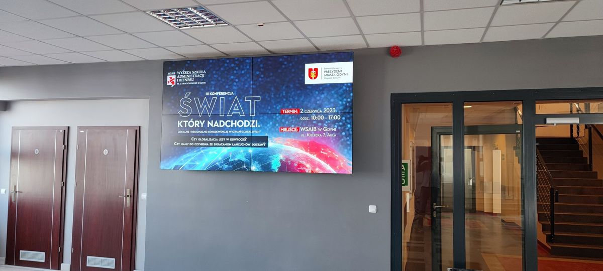 Przestrzeń Wyższej Szkoły Administracji i Biznesu im. Eugeniusza Kwiatkowskiego